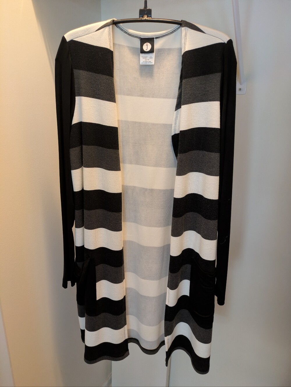 Striped Knit Cardigan.  Size XS TP.  Beautiful Condition.